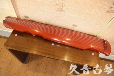 泰安市●久音古琴  ●典藏系列  20230608[红洒金伏羲]